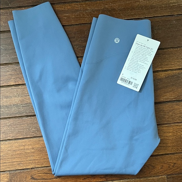 Lululemon NWT Glow Up HR Leggings 25" in Washed Denim Blue Size 8 - Picture 1 of 5